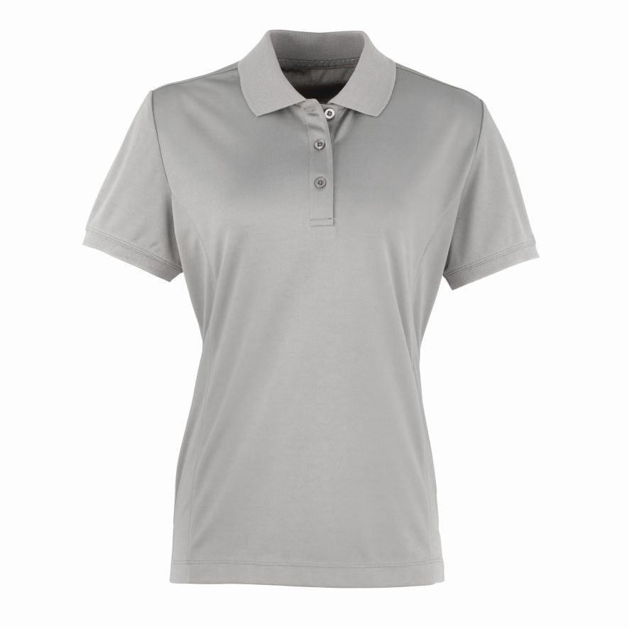 Women's Coolchecker Pique Polo | SILVER